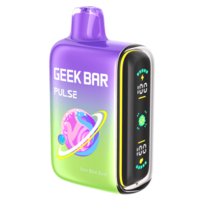 Sour Blue Dust Geek Bar Pulse 15000 Vape