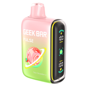 Sour Strawberry Geek Bar Pulse 15000 Vape